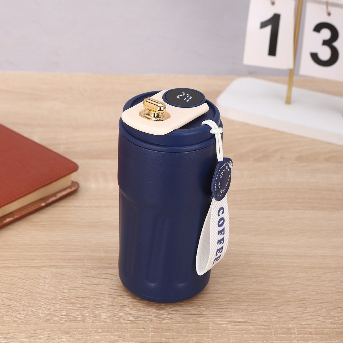 450ml Smart Temperature Bottle – Vacuum Insulated Stainless Steel Travel Mug