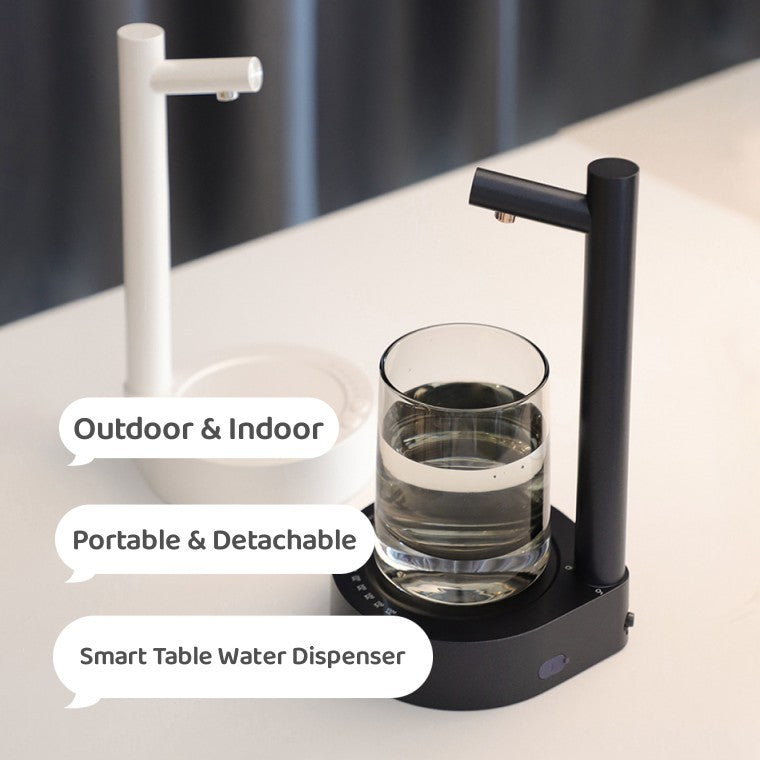Rechargeable Electric Water Dispenser for Gallon Bottles – Automatic Desk Pump