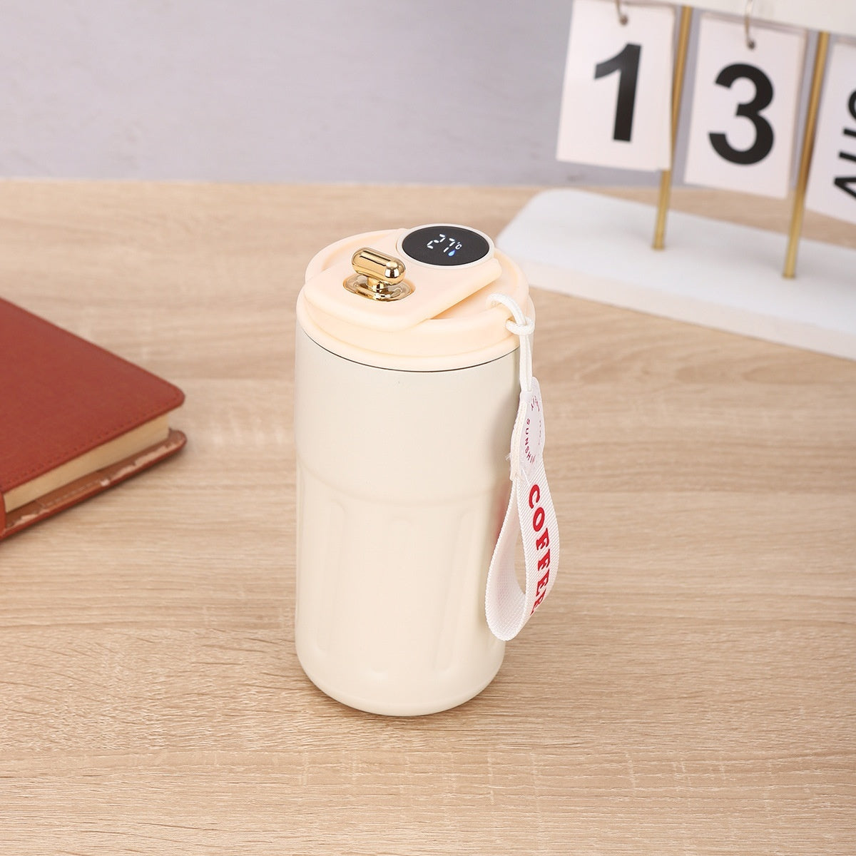 450ml Smart Temperature Bottle – Vacuum Insulated Stainless Steel Travel Mug
