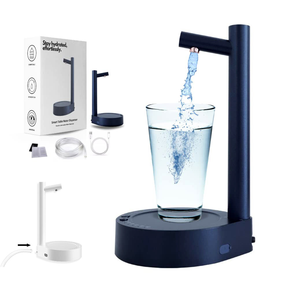 Rechargeable Electric Water Dispenser for Gallon Bottles – Automatic Desk Pump
