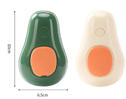 Steamy Avocado-Shaped Electric Cat & Dog Grooming Brush – Self-Cleaning, Steam Massage Pet Comb