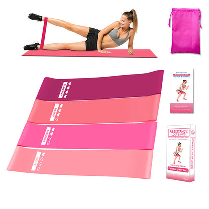 Fitness Rally Elastic Rope Resistance Band Set – Full-Body Workout Trainer