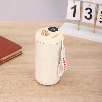 450ml Smart Temperature Bottle – Vacuum Insulated Stainless Steel Travel Mug