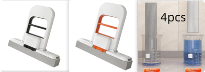 Handheld Foldable Mop – Mini Cotton/Sponge Cleaning Tool for Bathroom, Kitchen & Car